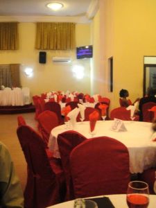 We were some of the first people who had arrived, even though we were 15 minutes late