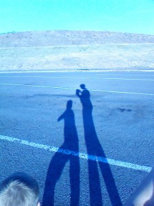 Levi and me (and baby bump)