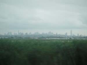 Drive by shooting...of the NYC skyline