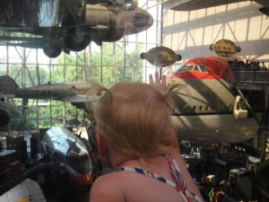 Amelia loves airplanes