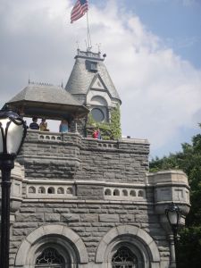 Matthew and Levi atop Belvedere's castle 