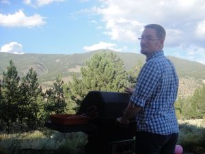 Grilling with a view