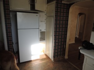 Before...with the world's ugliest wall paper, right?