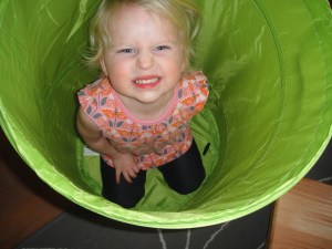 Empty hampers are awesome toys!