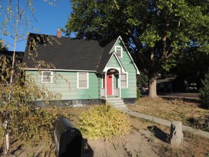 This before was taken last summer shortly after we closed…it does not do anything justice, because the dandelion mess is not seen.  But you get the idea.