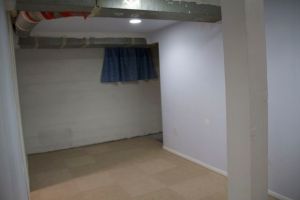 More basement living space, after