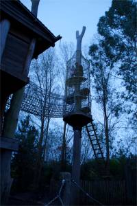 Daddy and Amelia in the nest!