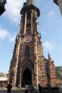 The church in Frieburg