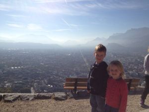 From the top of the fort at Grenoble
