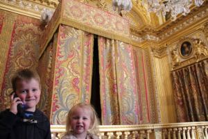 King Louis's bedchamber.