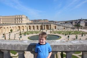 The buildings were so huge, and the gardens were even bigger...