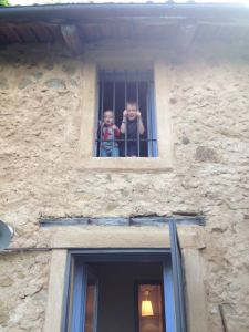 Our sweet cabin just outside of Turin, Italy.  These brothers are so great...