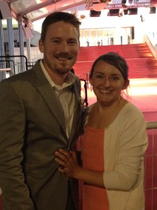 It sort of looks like we're standing on it.  We're not.  Don't be crazy.