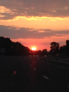 Driving home just outside of Marseille