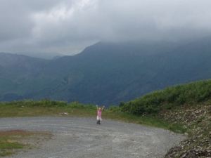 Don't mind the clouds, it was actually really pleasant outside.