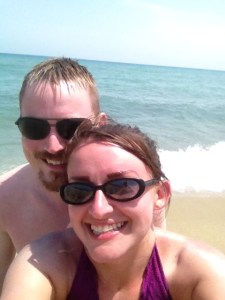 Obligatory beach selfie.